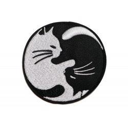 Patch "Yin Yang Cat" -...